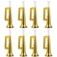 thumbnail image 1 of FELTECHELECTR TOYMYTOY - 12 trompetas de plástico para hacer ruido, juguetes para niños, animadoras, partidos de fútbol, accesorios para animar, regalo de fiesta de cumpleaños (dorado), 1 of 6