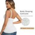 thumbnail image 4 of MISS MOLY Shapewear Camisole for Women Built in Bra Halter Tops Tummy Control Shapewear Tank Top Padded Bras, 4 of 7