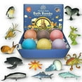 thumbnail image 3 of Bath Bombs for Kids with Surprise Inside Amazing Sea Animals Toys Handmade in USA Natural and Safe by Relaxcation, 3 of 10
