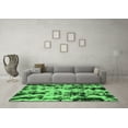thumbnail image 3 of Ahgly Company Indoor Rectangle Abstract Emerald Green Modern Area Rugs, 8' x 10', 3 of 4
