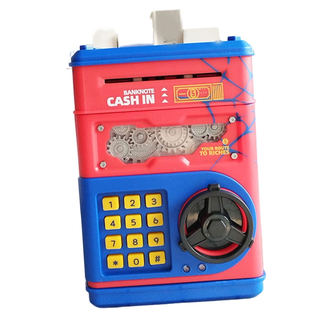 Zeiwohndc Code-Controlled Savings Bank for Kids with Number Keypad Access