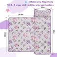 thumbnail image 5 of Pioneer Flower Floral Print Pattern Toddler Nap Mats for Kids Preschool,Sleeping Mat Bag or Kids,Toddler Sleeping Bag,Toddler Nap Mat or Daycare, 5 of 6