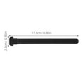 thumbnail image 2 of OFFIGAM 2Pcs Durable Black Snowboard Ankle Binding Ladder Straps for Easy Installation, 2 of 8