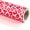 Leopard - Hot Pink, variant on Reversible Leopard Wrapping Paper - Mini Roll - 17 Inch X 33 Feet - Leopard Print with Metallic Foil Shine and Stripe Design for Birthday, Holiday, Baby Shower