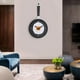 thumbnail image 5 of Theme Wall ,Frying Pan Shaped with Fried Egg , Non-Ticking,Modern , rojo perfecl reloj de pared de cocina, 5 of 8