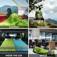 thumbnail image 7 of Camping Sleeping Bag with Compression Sack, Lightweight 3-Season Sleeping Bag for Adults & Kids, for Hiking, Backpacking, Spring Summer Fall Use, 7 of 7
