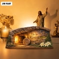thumbnail image 6 of DefiDgd Wooden Empty Tomb Set,Easter Scene and Christian Cross Decoration,He is Risen Jesus Resurrection Scene for Home Office Tabletop Tray Church Shelf Decor Gifts(F), 6 of 9