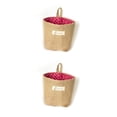 thumbnail image 1 of Bewildely Living Room Wall Hanging Pocket Storage Linen Organizer Sack Bras Sundries Clothes Bag Basket Cotton Tabletop Decoration Type1 NO1, 1 of 6