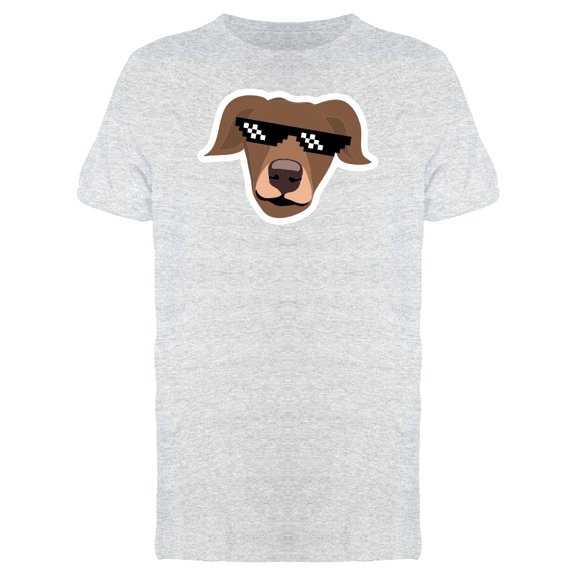 Cool Dog With Sunglasses Tee Men's -Image by Shutterstock