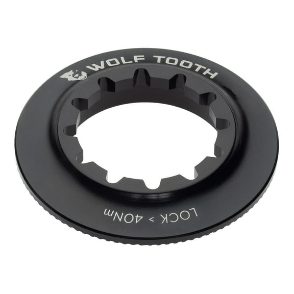 Wolf Tooth Centerlock Rotor Lockring - Internal Splined, Black