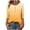 Yellow, variant on Scyoekwg Womens Tunic Tops 3/4 Sleeve Ladies Blouses Dressy Casual Trendy Womens Summer Fashion Womens Western Clothing Short Sleeve Tops Cute T Shirts Loose