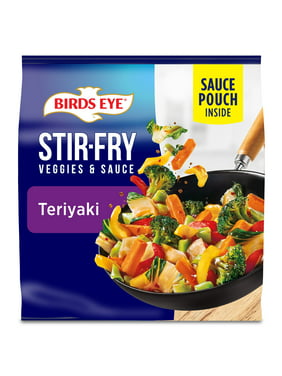 Birds Eye Teriyaki Stir Fry Veggies and Sauce, Frozen Vegetables, 15 oz (Frozen)