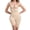 Beige, variant on Shapewear Bodysuit for Women Tummy Control Open Bust Body Shaper Slimmer Shaping
