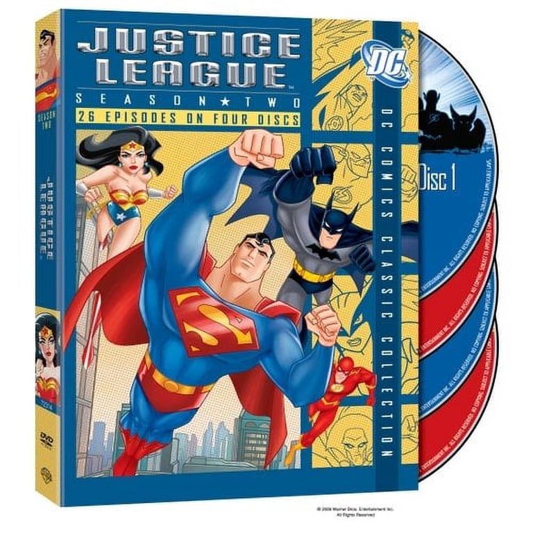 Justice League of America: Season 2 (DVD), Warner Home Video