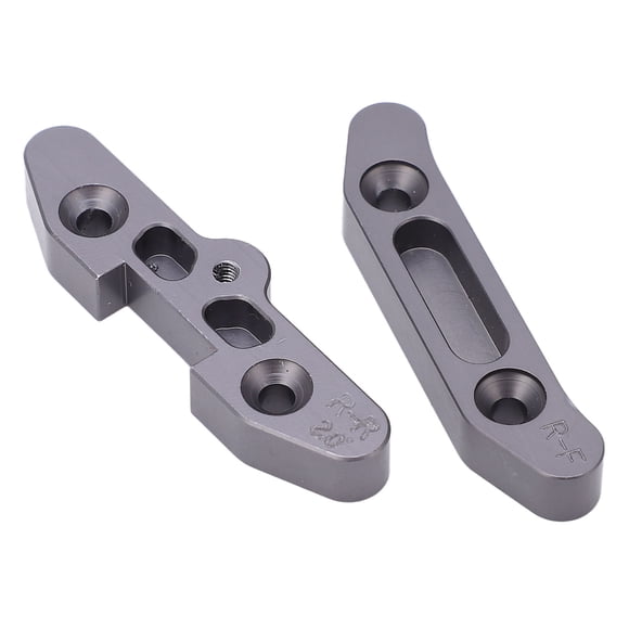 Bloc de Bras Oscillant RC Renforcé Métal avant Arrière Ensemble Fixe Accessoires de Mise à Niveau RC pour BONZAI 1/16