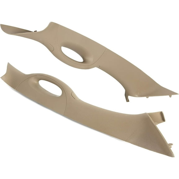 Kojem Pair A Pillar Interior Trim Grab Handle Driver Passenger Side for 2004-2008 Ford F150 F-150 Replacement for 4L3Z-1503599-AAC 4L3Z-1503598-AAC