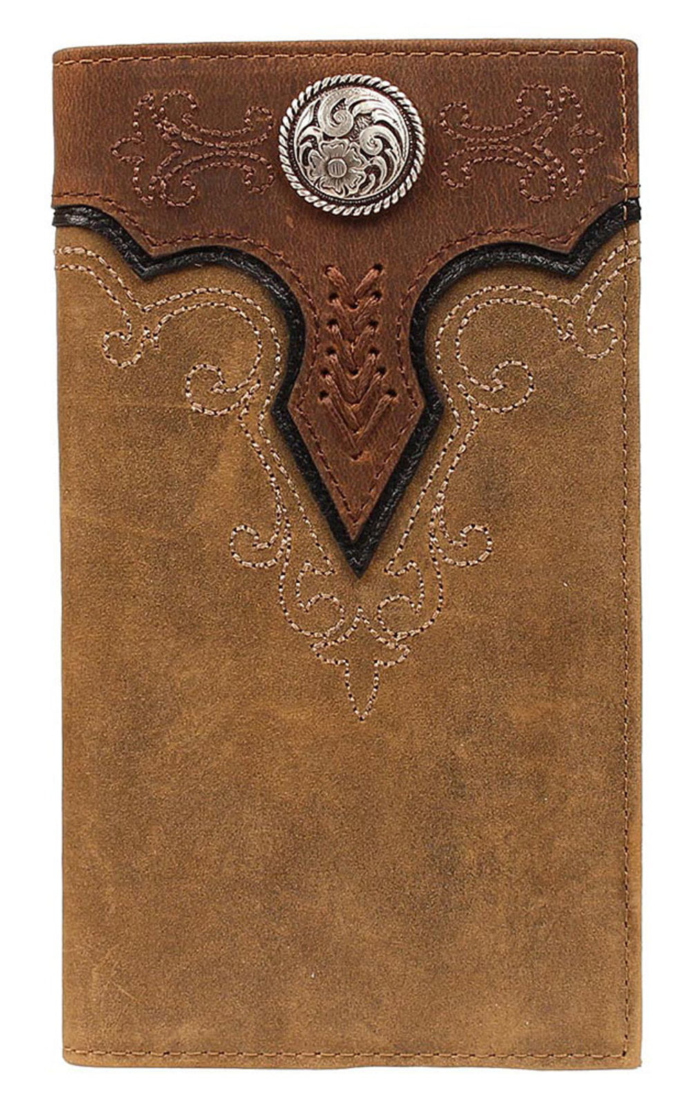 Ariat Accessories Men's Rodeo Embossed Wallet BROWN OS - Walmart.com