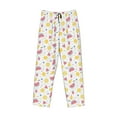 thumbnail image 4 of Goofa Tropical Fruit Printed Soft Pajama Pants for Men, Wide Leg Comfy Casual Lounge Yoga Pants-XX-Large, 4 of 9