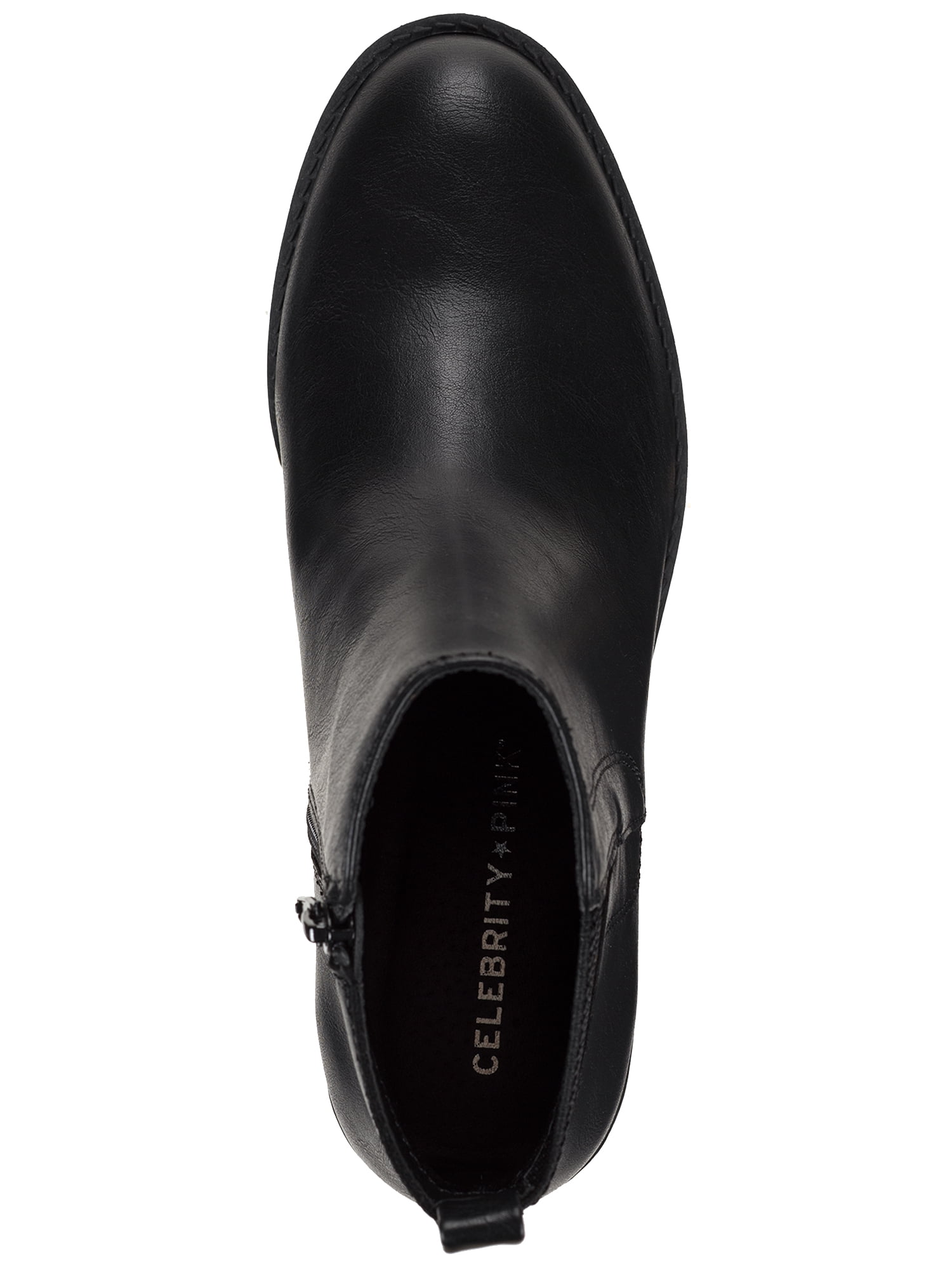 Celebrity Pink's Womens Grasia Lug Bootie