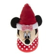 thumbnail image 5 of Disney Mickey Mouse Christmas Slippers Cozy Plush Santa House Shoes Size Toddler, Little Kid, Red Green, Size: 5-6, 5 of 7