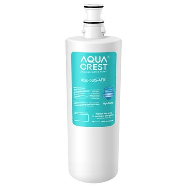 1 Pack AQUACREST 3US-AF01 Under Sink Water Filter, Compatible with Filtrete Standard 3US-AF01, Aqua-Pure AP Easy CS-FF, Whirlpool 4306791, 4306809, 4306817, 4306825