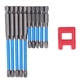 thumbnail image 3 of Puntas de destornillador de acero de aleación, puntas de destornillador de 10 piezas Juego de puntas de destornillador de aleación Puntas de destornillador Estándares líderes en la industria, 3 of 14