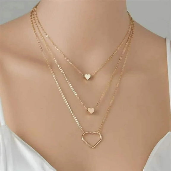 Shiny Crystal Moon Star Love Pearl Pendant