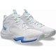 thumbnail image 1 of ASICS Basketball Shoes NOVA SURGE 3 1061A048-100 White/Bright Cyan, 1 of 6