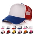 thumbnail image 2 of Gorras juveniles ajustables, gorra de béisbol transpirable, camionero, gorra de papá de verano hola suerte  unisex, 2 of 2