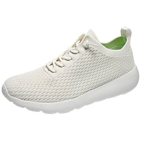 Sngxgn Men s Supportive Running Shoes Cushioned Fashion Sneakers Work Gym Workout Athletic Sport(Beige 9)
