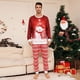 thumbnail image 4 of Xmas Family Matching Clothing Christmas Pajamas 2024 New Year Fashion Green Santa Claus Print Adult Kids Set Baby Romper Pajamas, 4 of 4