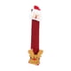 thumbnail image 2 of Guantes navideños para microondas con funda de lino y mango, diseño de Papá Noel rojo, resistentes al calor | Funda multiusos para cocina, ideal para hornear, cocinar, asar, refrigerador, 2 of 6