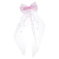 thumbnail image 1 of Miangastore Bridal Bow Hair Clips Iron 1Pcs Wedding Style Accessory, 1 of 9