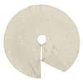 thumbnail image 2 of Saro Lifestyle Frosty Flurry Tree Skirt, 2 of 3