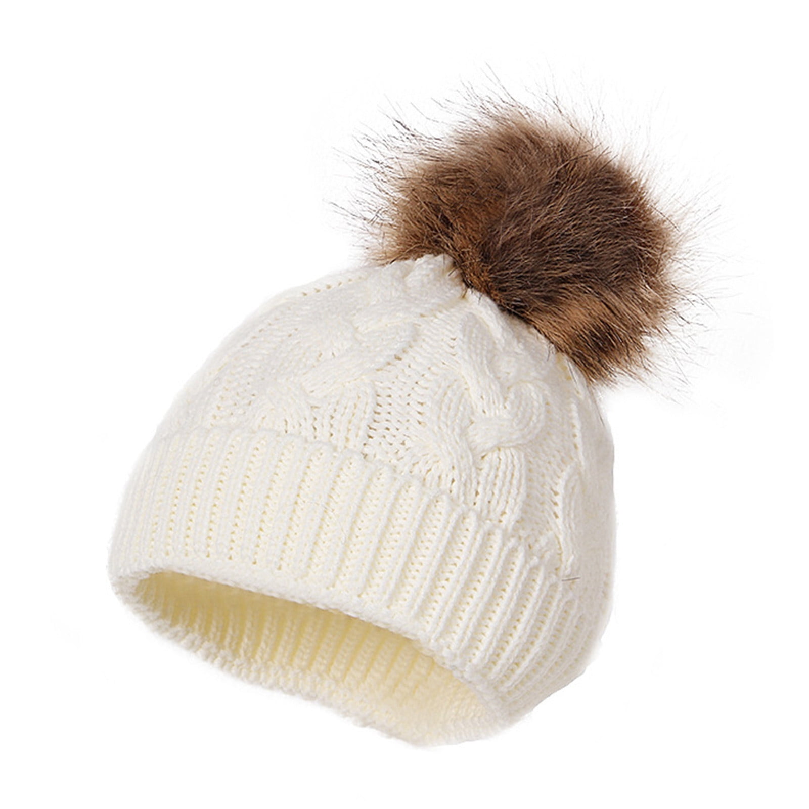Autumn Winter Lovely Baby Cotton Hats Cartoon Rabbit Ear Kids Winter Hats 0-3 M
