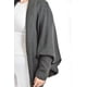 thumbnail image 4 of Cardigan de manga murcielago Roman Fashion Tallas Extras Gris obscuro 300, 4 of 6