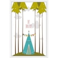 thumbnail image 3 of Marmont Hill Blue Teepee 16-Inch x 24-Inch Framed Wall Art, 3 of 5