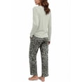 thumbnail image 2 of Anygrew 2 Packs Pajamas for Women Set Soft Long Sleeve Pj Loungewear Sleepwear, 2 of 7
