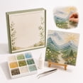 thumbnail image 2 of All-In-One Sea Glass Mosaic DIY Craft Kit, Beginner Friendly Sea Glass Art Set with Step-by-Step Guide, Decorative Handmade Project for Home Decor & Gifting, 2 of 9