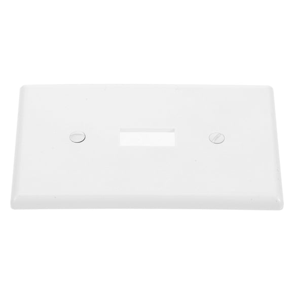 BESTYASH Single Light Switch Cover Plate for Electrical Outlets Easy Installation Dust Resistant Design