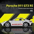 thumbnail image 3 of 1:36 Porsche 911 GT3 RS Racing Sports Car Alloy Miniature Model Diecast Toy Fast Furious Collect Pull Back Childrens Birthday Gi, 3 of 8
