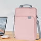 thumbnail image 3 of Bolsa para laptop ligera para varias marcas y tamaños, bolsa impermeable de hombro único, rosa, 3 of 6