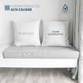thumbnail image 2 of TESSO HOME Set de Relleno Esponjoso para Almohadas y Cojínes Decoración Recamara y Sala Mayor Cómodidad 100% Fibra. (Set de 2 Cojines 50 x 50 cm), 2 of 5
