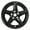 Black, variant on Coast To Coast IWCIMP394BLK IMPOSTOR ® WHEEL COVER
