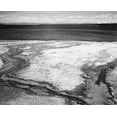 thumbnail image 2 of Adams, Ansel 31x26 White Modern Wood Framed Museum Art Print Titled - Yellowstone Lake - Hot Springs Overflow, Yellowstone National Park, Wyoming, ca. 1941-1942, 2 of 4