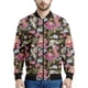 thumbnail image 2 of Chaqueta con cremallera y estampado 3D de grullas pintadas a mano para hombre y mujer, chaquetas de calle de manga larga para primavera y otoño, 2 of 4