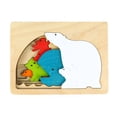 thumbnail image 1 of Swedish Uncle Wood exquisite wooden multi-layer puzzle 3-6 years old children's educational imported odorless wooden toys, 1 of 5