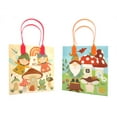 thumbnail image 2 of Garden Gnomes Mushroom Fairies Party Favor Treat Bags Goodie Bags with Handles for Thanksgiving Fall Harvest Party Pack of 12, 2 of 5