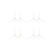 thumbnail image 1 of 8 Pcs Side Brush for X-Plorer Serie 95 RG7975WH RG7987WH Robotic Vacuum Cleaner Spare, 1 of 5