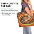 thumbnail image 2 of Disketp Colorful Swirl Bolsa Tote Estampada para Mujer, Bolso de Hombro y de Mano para Compras y Viajes, 2 of 8